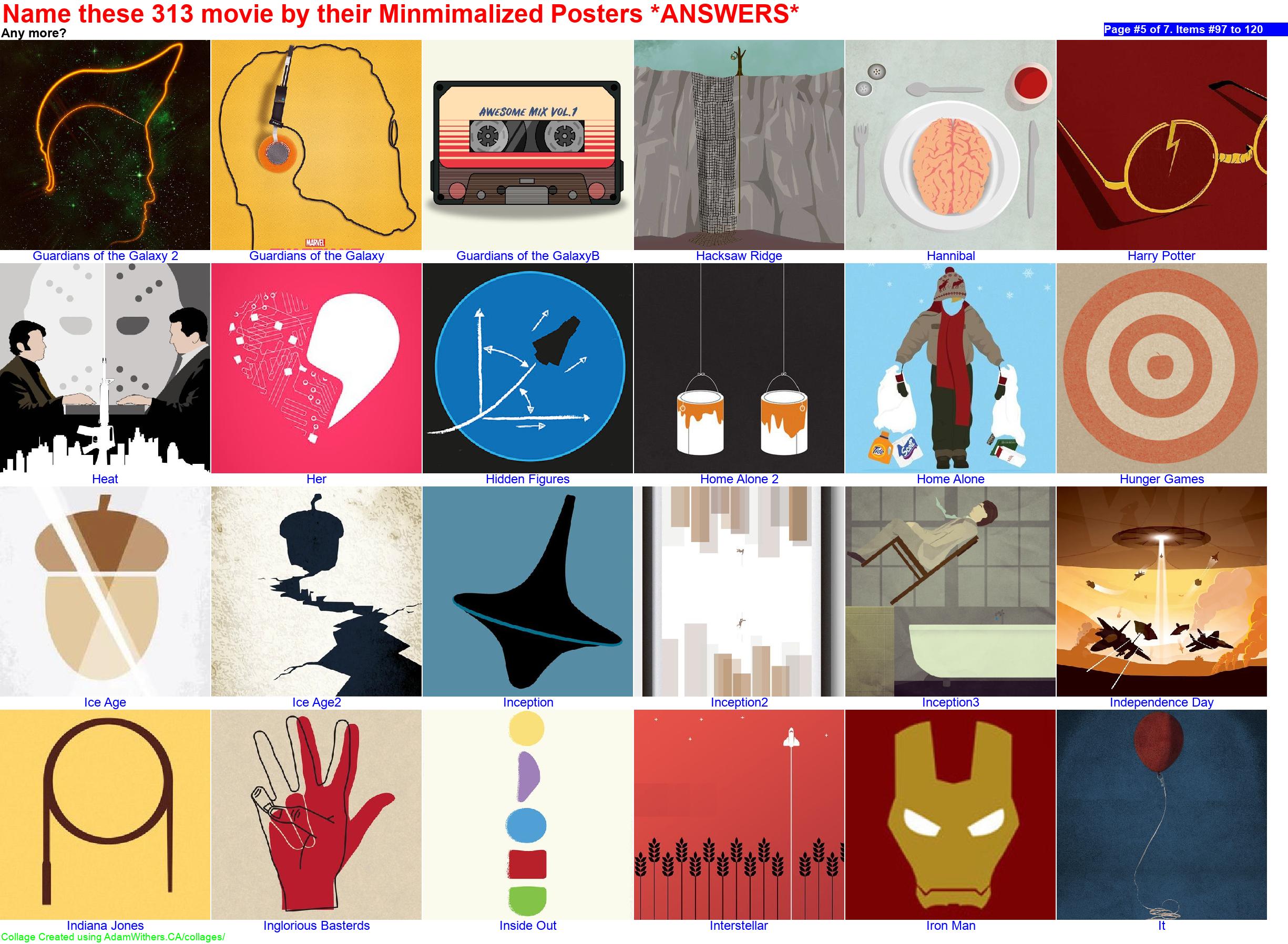 CollageA: guessMinimalPosters Page 5